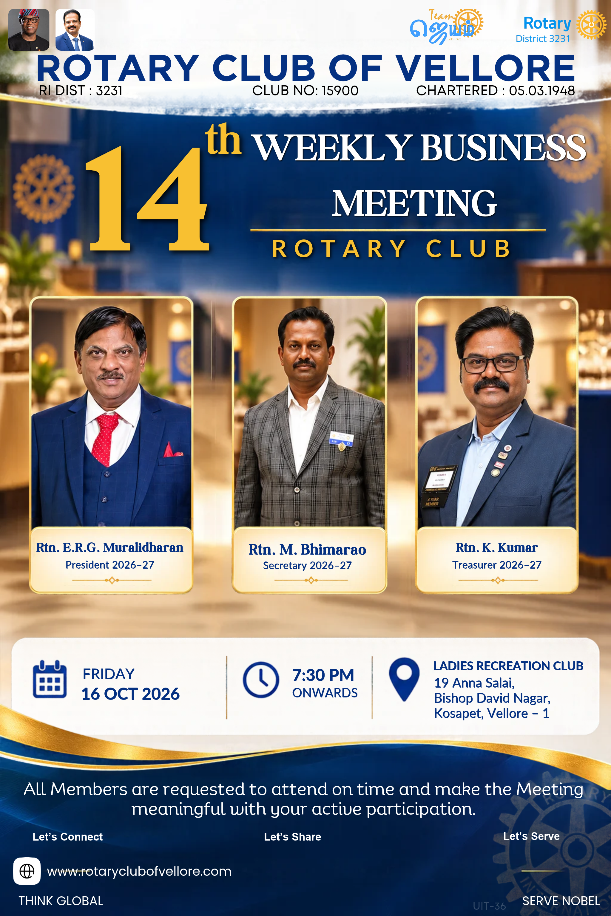 Weekly Meeting